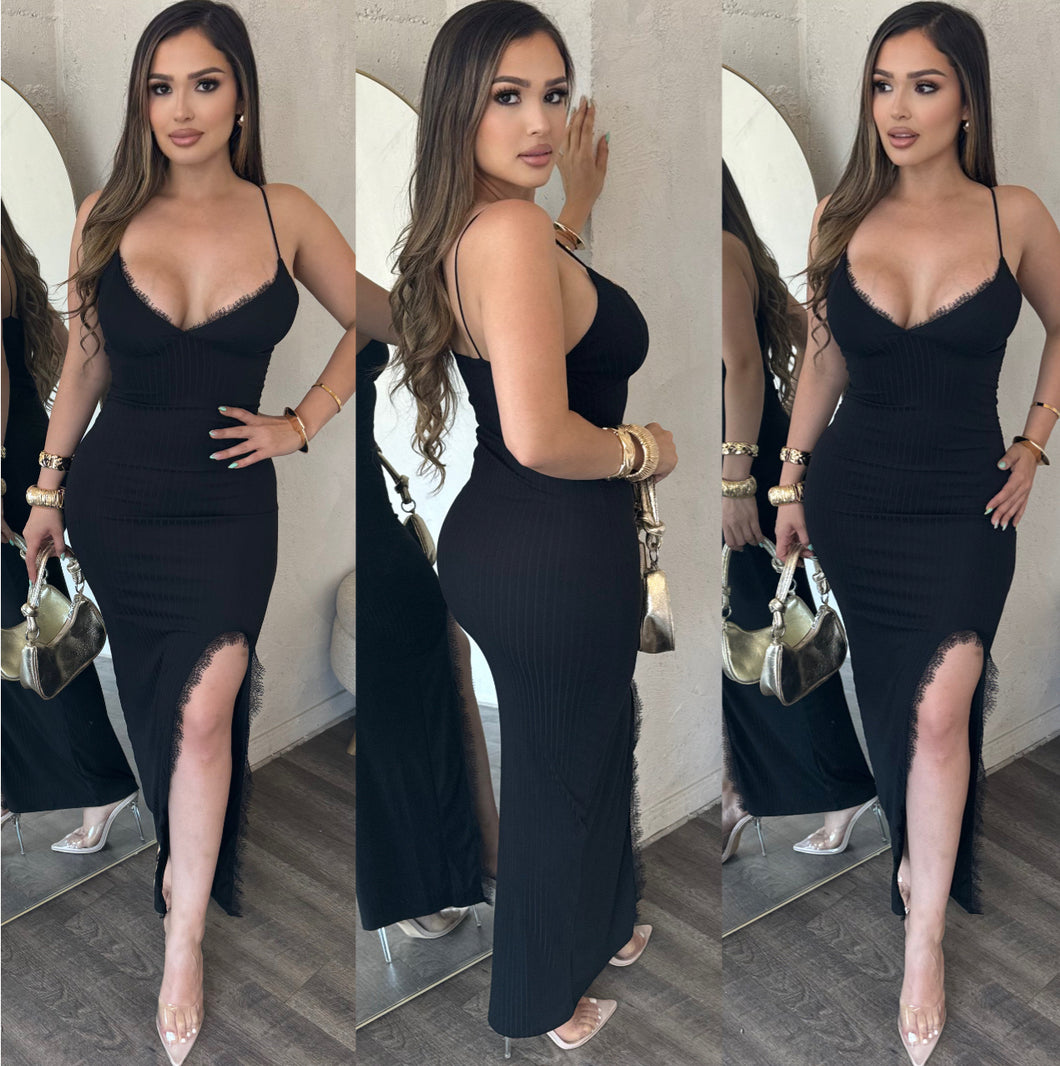 Marilu Maxi Dress (Black)