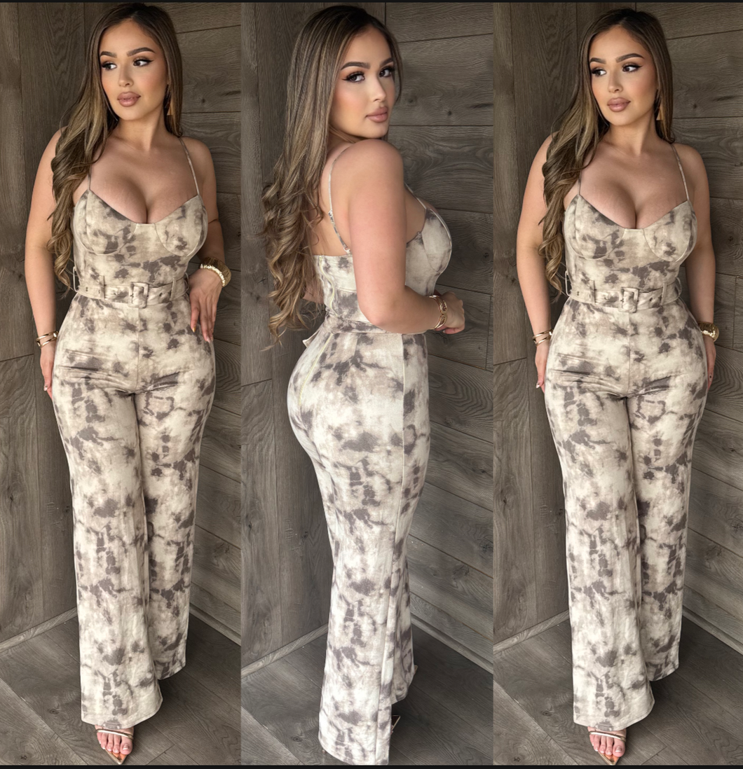 Pamela Jumpsuit (Latte)