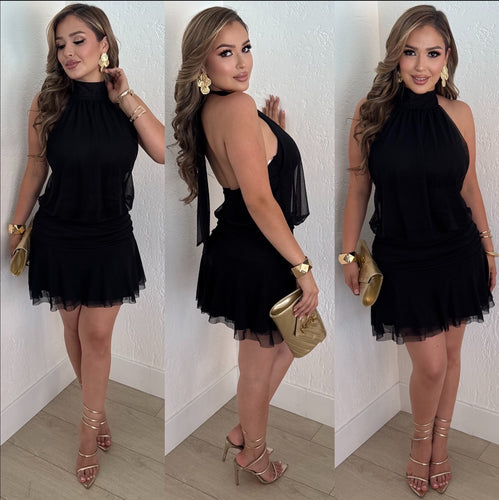 Claribel Dress (Black)