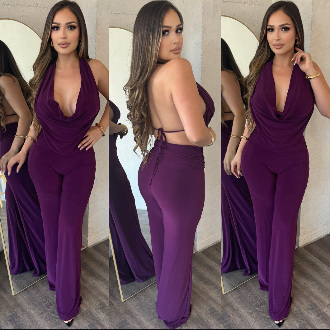 PAULETT JUMPSUIT (PURPLE)