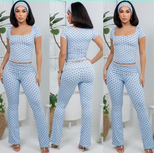 Rosemary 3pc Set (Blue)