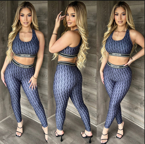 CHRIS INSPIRED SET (NAVY)
