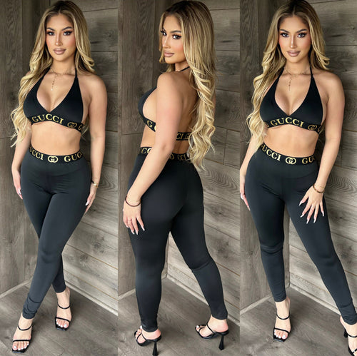 GLORIA INSPIRED SET (BLACK)