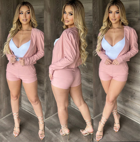 KEEP IT CUTE SET (MAUVE)