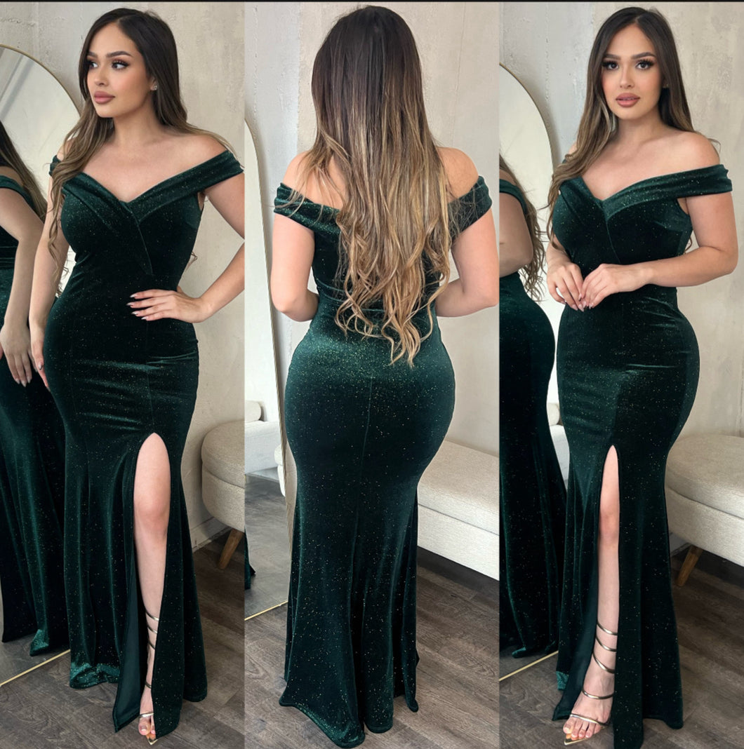 PERFECTION GOWN (HGREEN)