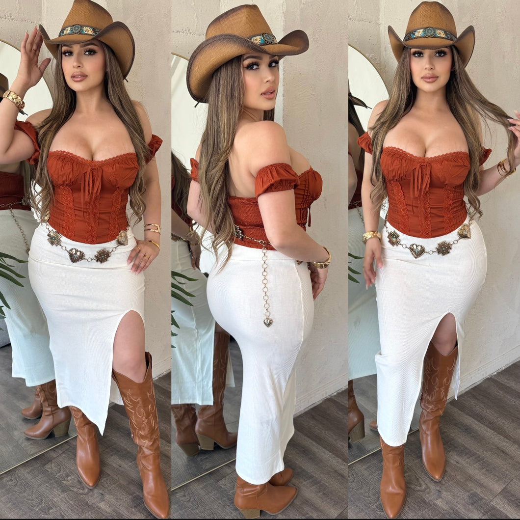 Pamela Top (Rust)