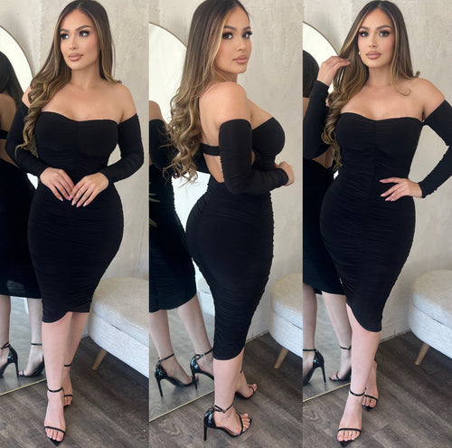 Salome Dress (Black)