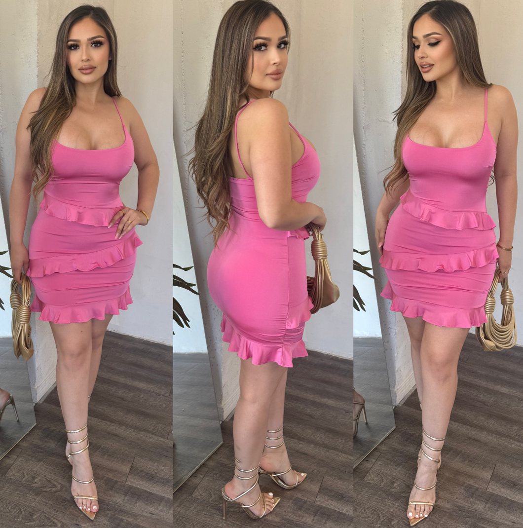 Marisela Dress (Pink)