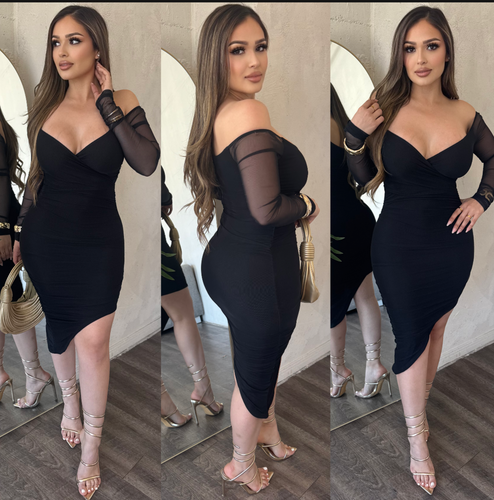 Olette Dress (Black)