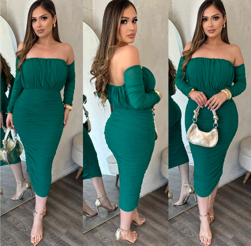 Carla Dress (Hgreen)