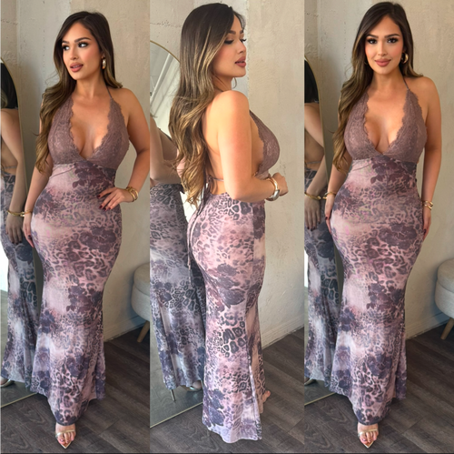 Kendra Dress (leapord)