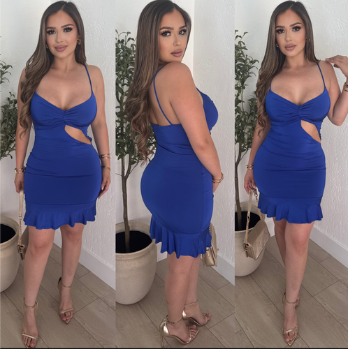 Rocio Dress (Royal)