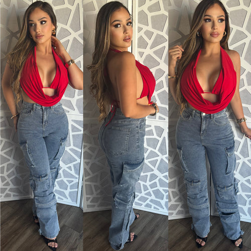 Larcy Top (Red)