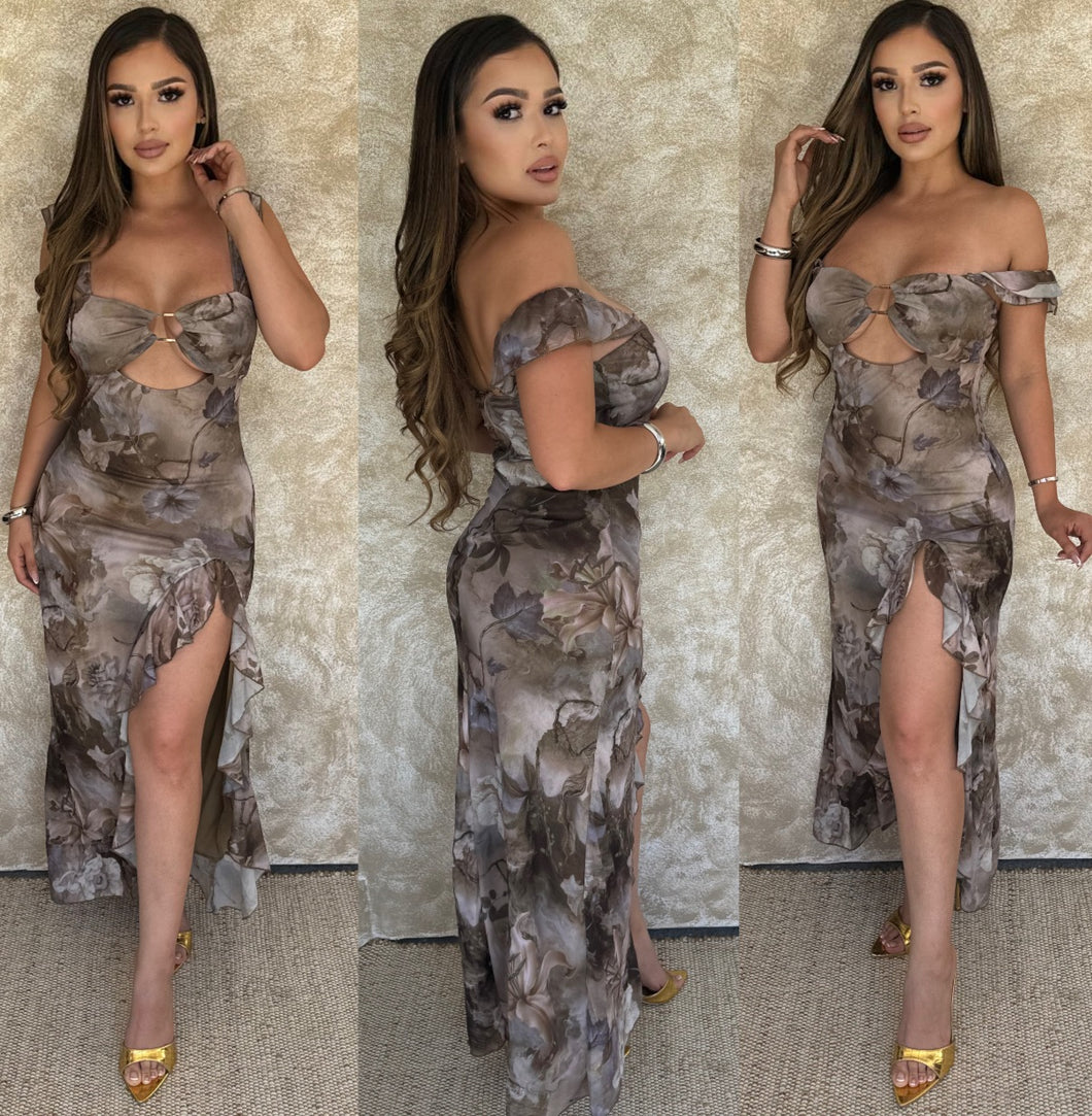 Lucy Dress (Mocha)