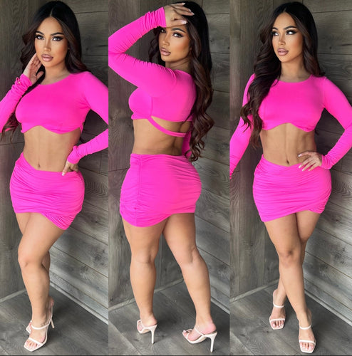 DIOSA SET (HOTPINK)