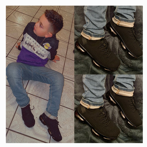 KIDS Run It Shoes (Black)
