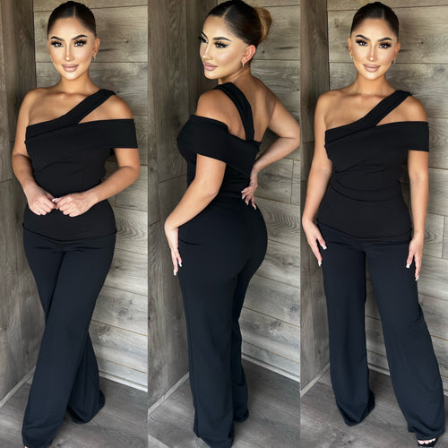 COULTURE JUMPSUIT (BALCK)